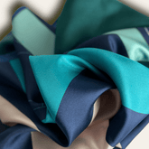 lenço em seda 65 x 65 "Stripes" - charmystyles