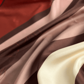 lenço em seda 65 x 65 "Stripes" - charmystyles