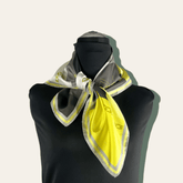 Lenço em seda 65x65 cm "daring Mondrian" - charmystyles