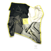 Lenço em seda 65x65 cm "pastel damier" - charmystyles