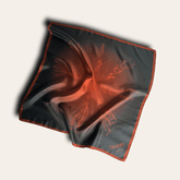 Lenço em seda 65x65 cm "Spark" - charmystyles